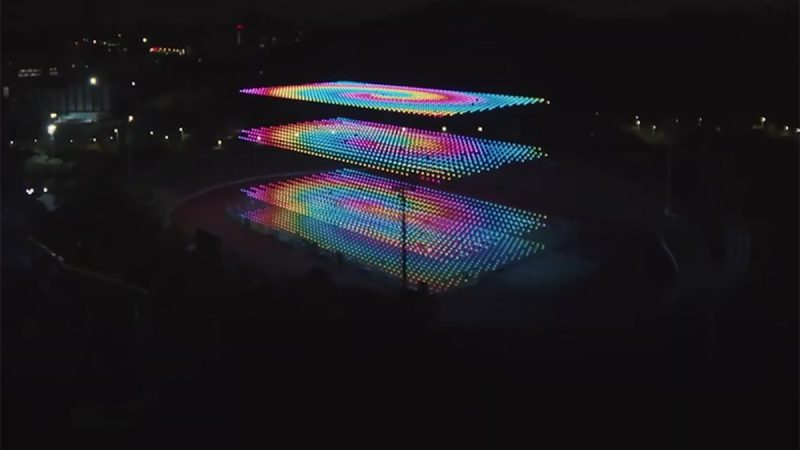 High Great fait voler près de 5200 drones simultanément pour des spectacles