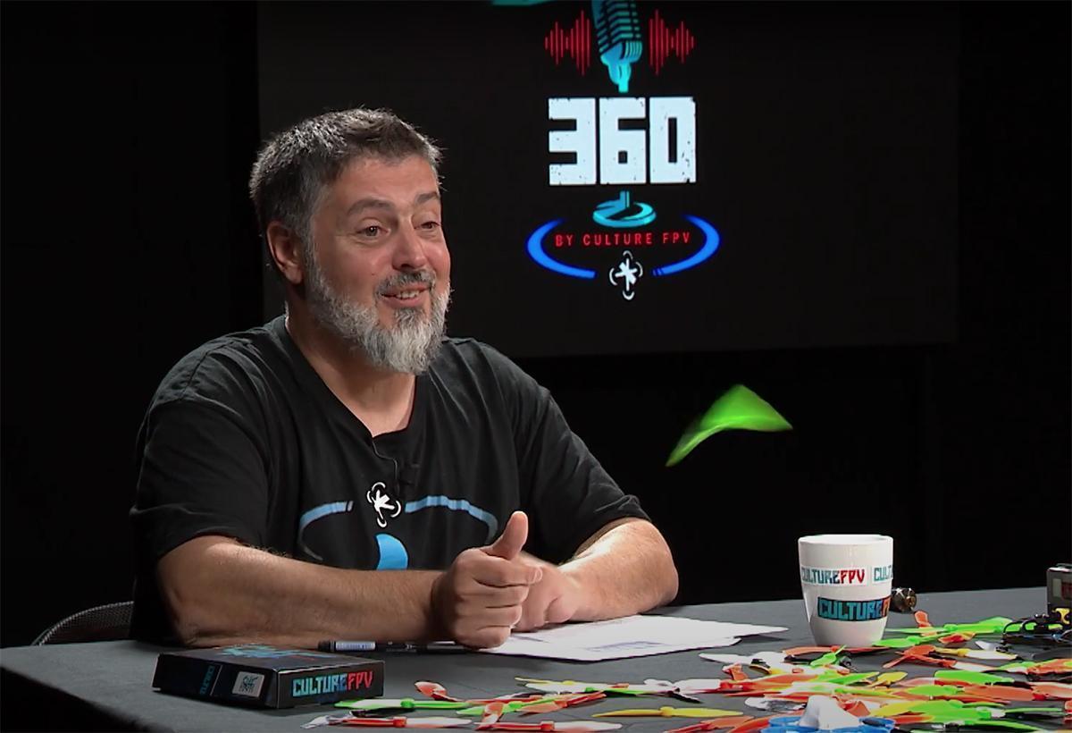 CultureFPV propose le premier numéro de son talk-show, l’émission 360, avec du DFR, du PiratFrames, du YKS et… du Helicomicro dedans !