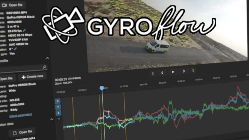 L’outil de stabilisation vidéo Gyroflow v1.6 est disponible en téléchargement