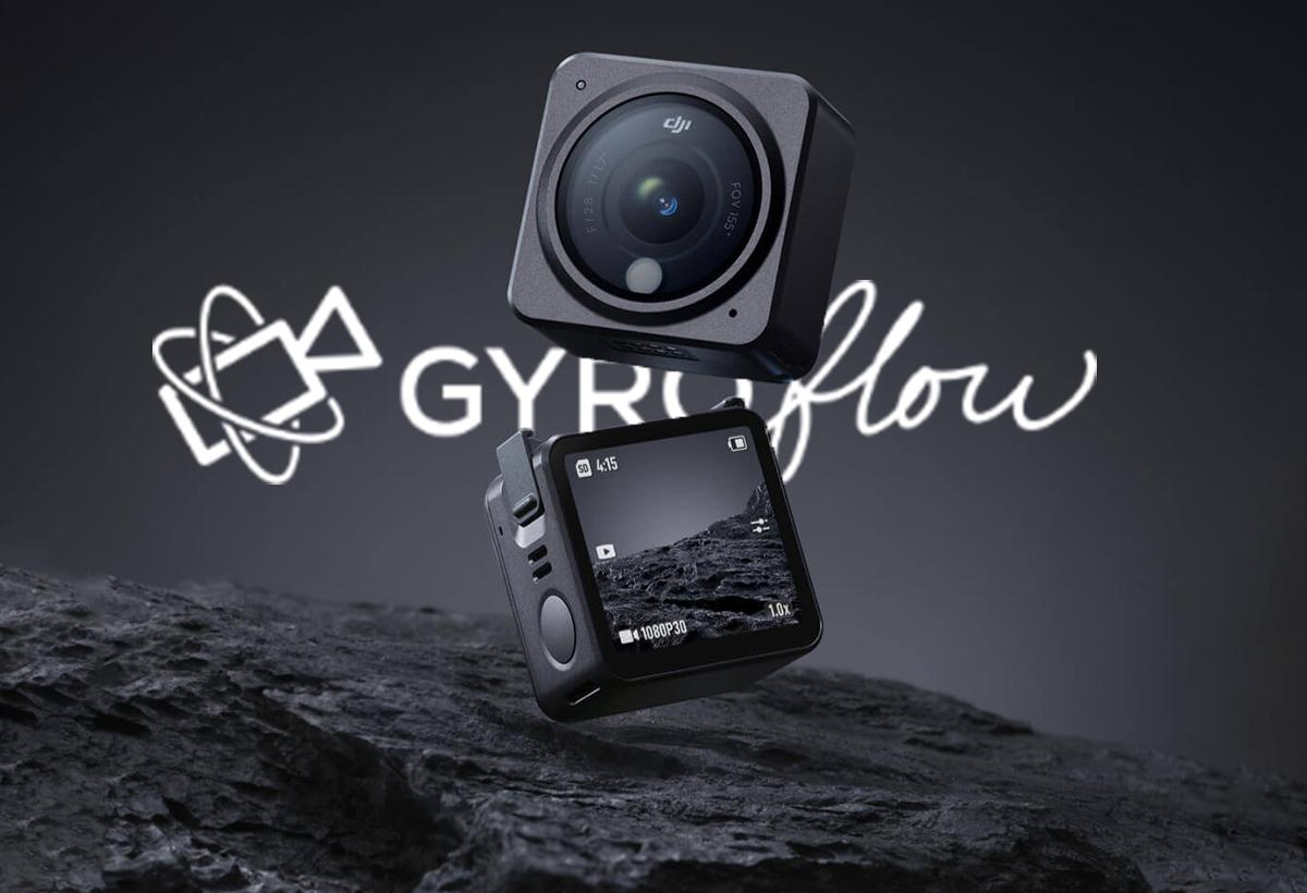 DJI propose de beta-tester un firmware qui ajoute le support de Gyroflow à la caméra Action 2
