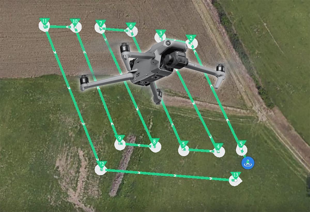 DJI Mavic 3 : les waypoints vont-ils permettre des missions de type photogrammétrie ?