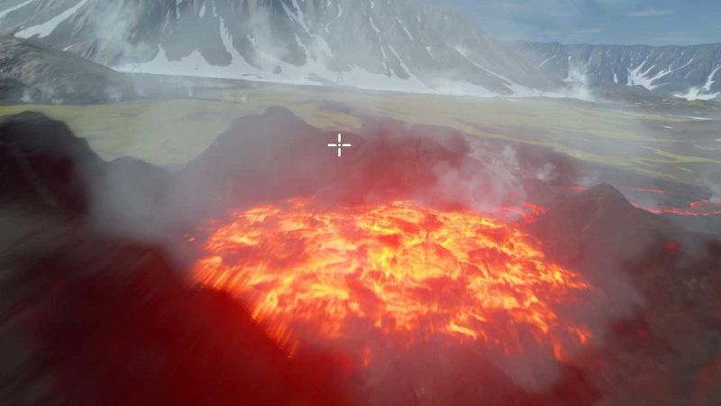 Liftoff : des balades au-dessus d’un volcan avec le nouvel environnement Surtur