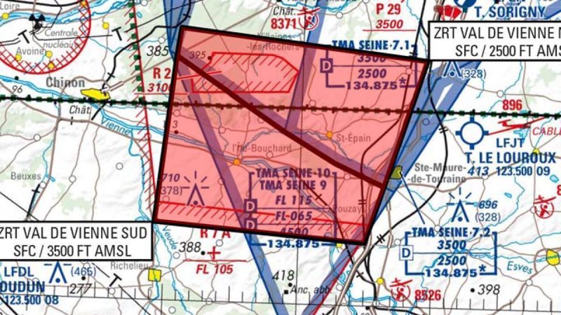 Région de Tours : des interdictions de vol en drone jusqu’en avril 2023