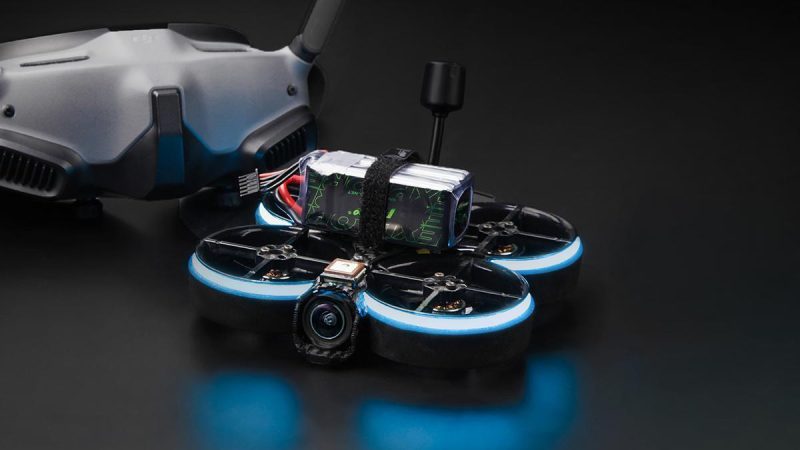 Flywoo CineRace20 V2 HD, un cinewhoop équipé en DJI O3 Air Unit