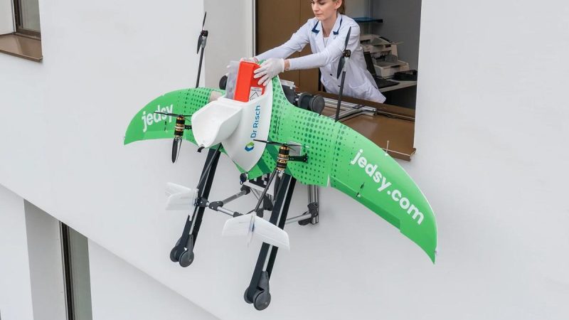 Jedsy prévoit des livraisons médicales depuis les fenêtres !