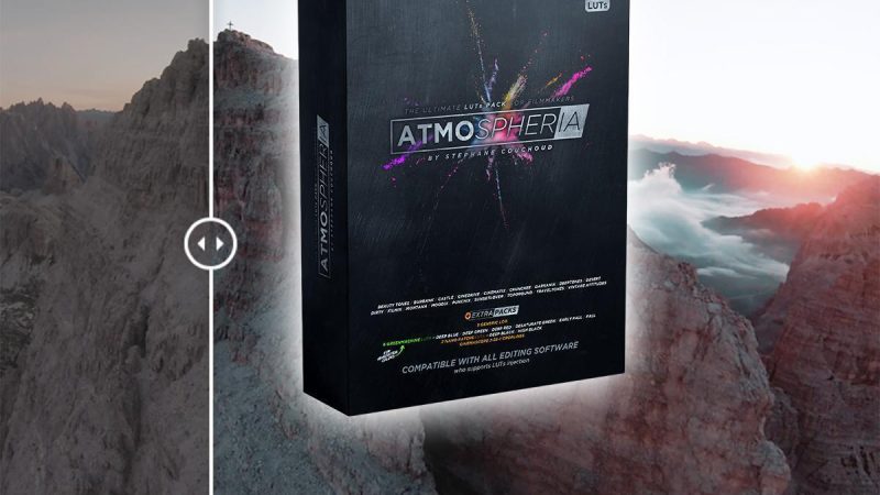 Stéphane Couchoud propose le pack de LUTs Atmospheria (et une vidéo pour tout comprendre)