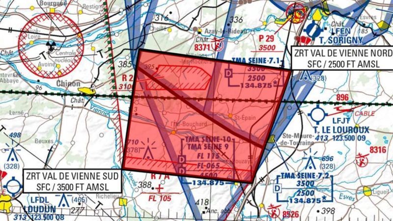 Région de Tours – Chinon : interdictions de vol en drones jusqu’en avril 2023