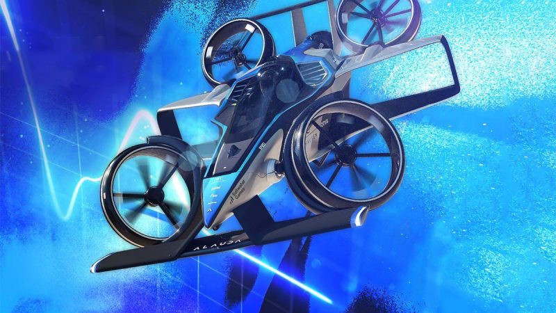Alauda a présenté la version MK4 du Alauda, un eVTOL de course