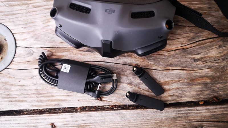 DJI Goggles 2 : que faire quand on perd une antenne ou le câble d’alimentation ?