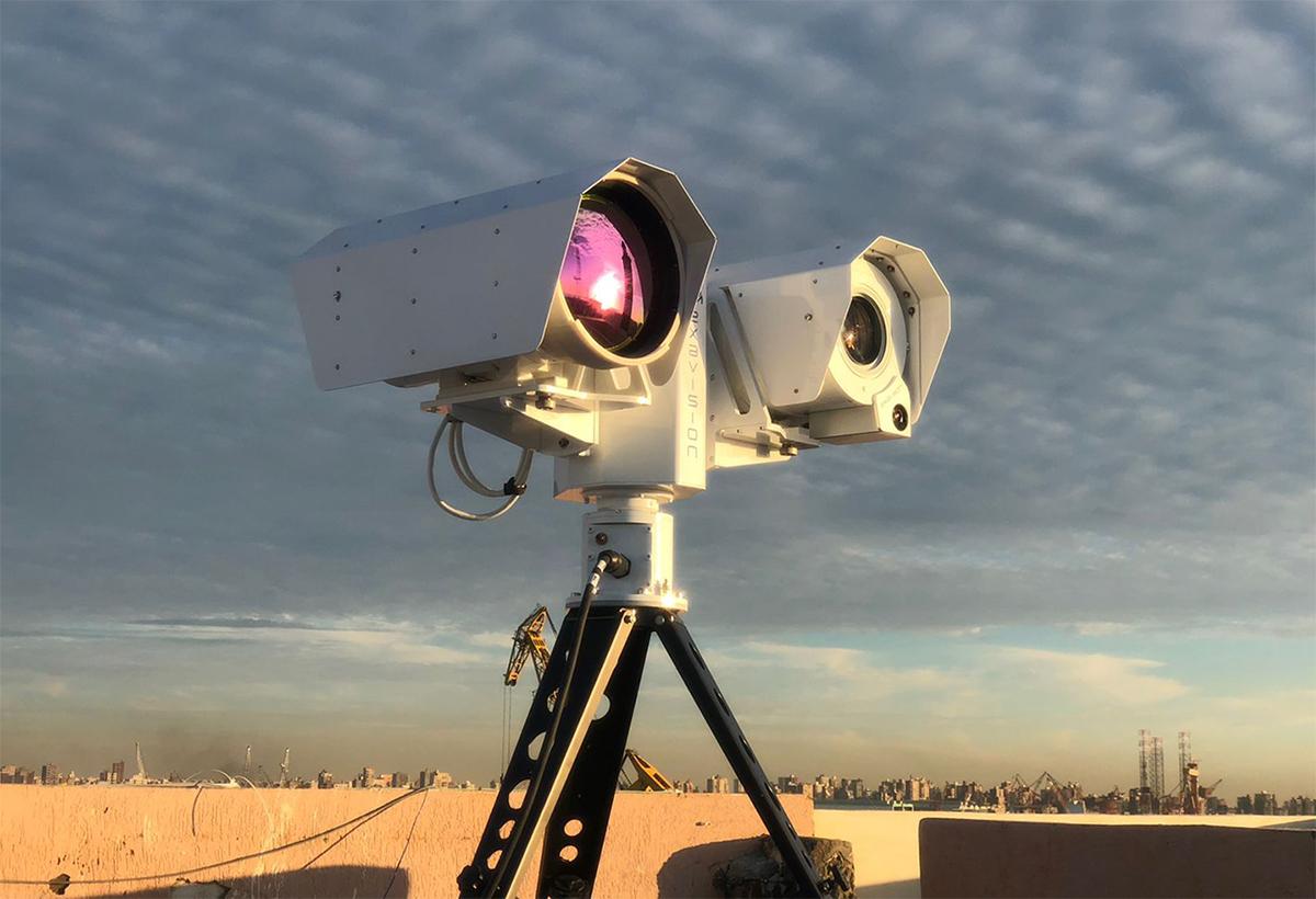 Exavision a dévoilé un système de surveillance des drones, avec une détection très longue portée
