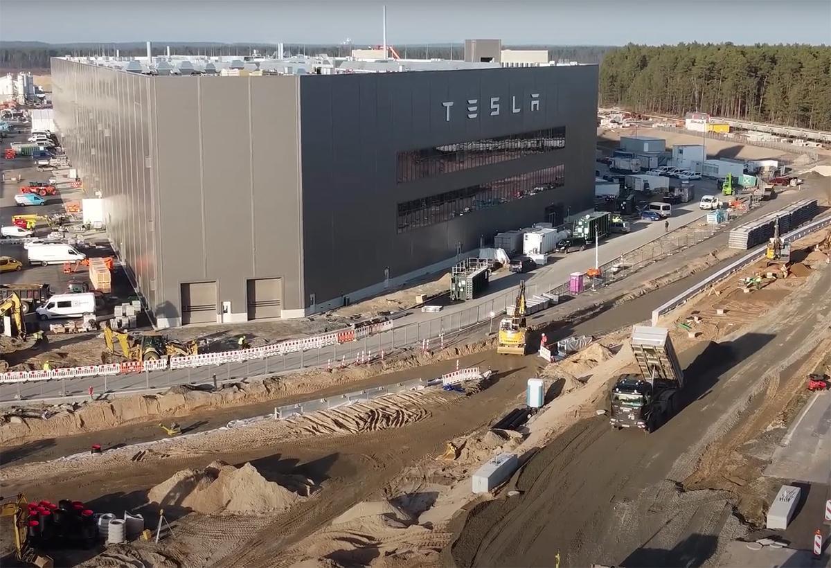 Tesla interdit les survols en drone de la Gigafactory à Berlin