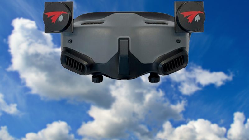 TrueRC X-Air 5.8 Mk II Pair, des antennes patch pour le casque Goggles 2 de DJI