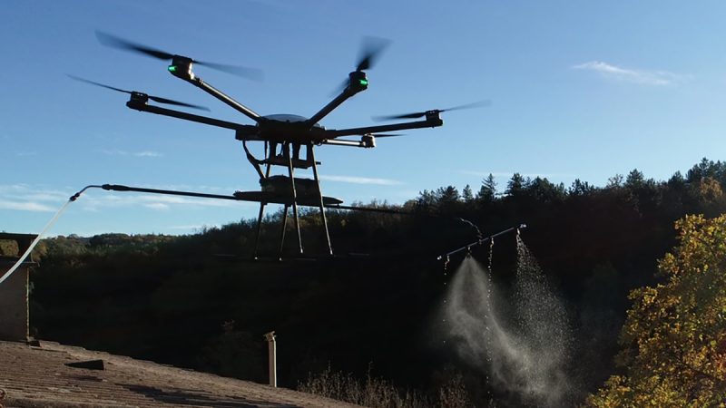 Airvolia : journées de présentation des drones Aerobotic