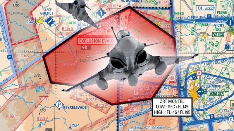 Exercice CASEX : les interdictions de vol en Auvergne-Limousin du 27 mars au 7 avril 2023