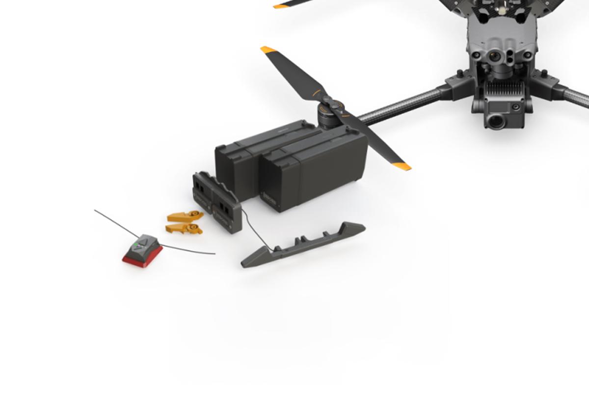 Dronavia propose les coupe-circuits Zephyr CC pour DJI Matrice 30 et 300 conformes MoC-2511