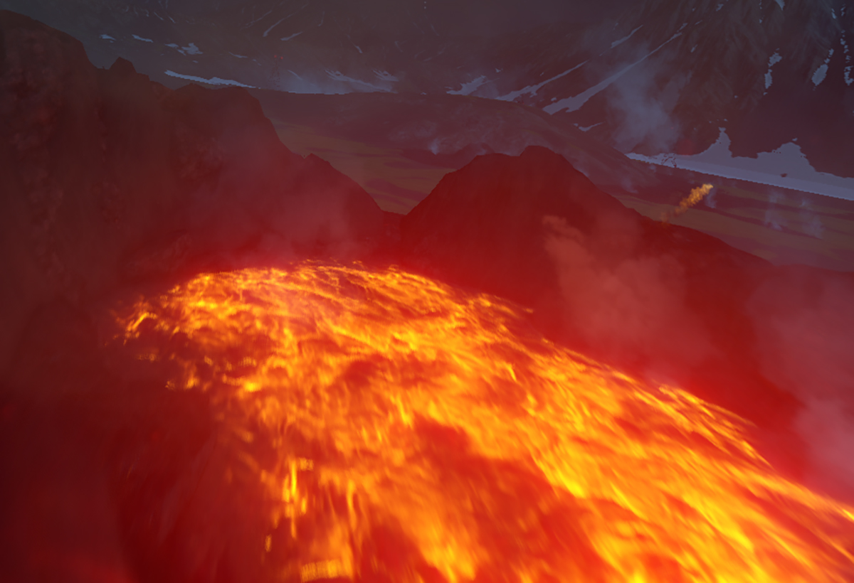 Liftoff v1.5.2 et DLC Night Fever : voler de nuit, sur un volcan, sous une aurore boréale…