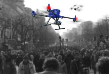 abordage drone police