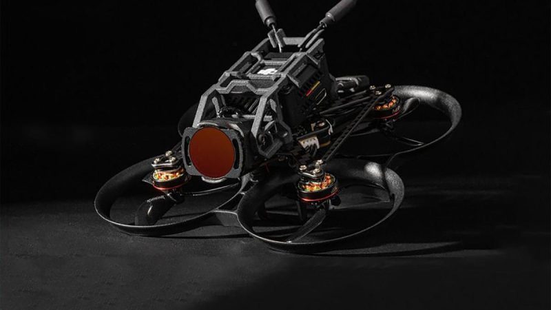 Moins de 100 grammes pour un prototype de BetaFPV équipé en DJI O3 !