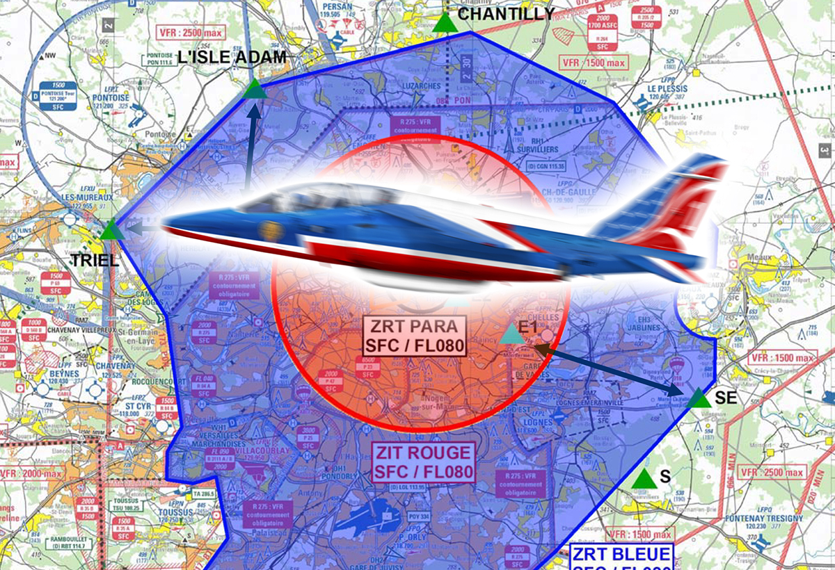 54ème salon du Bourget : les interdictions de vol en drone en région parisienne pour juin 2023