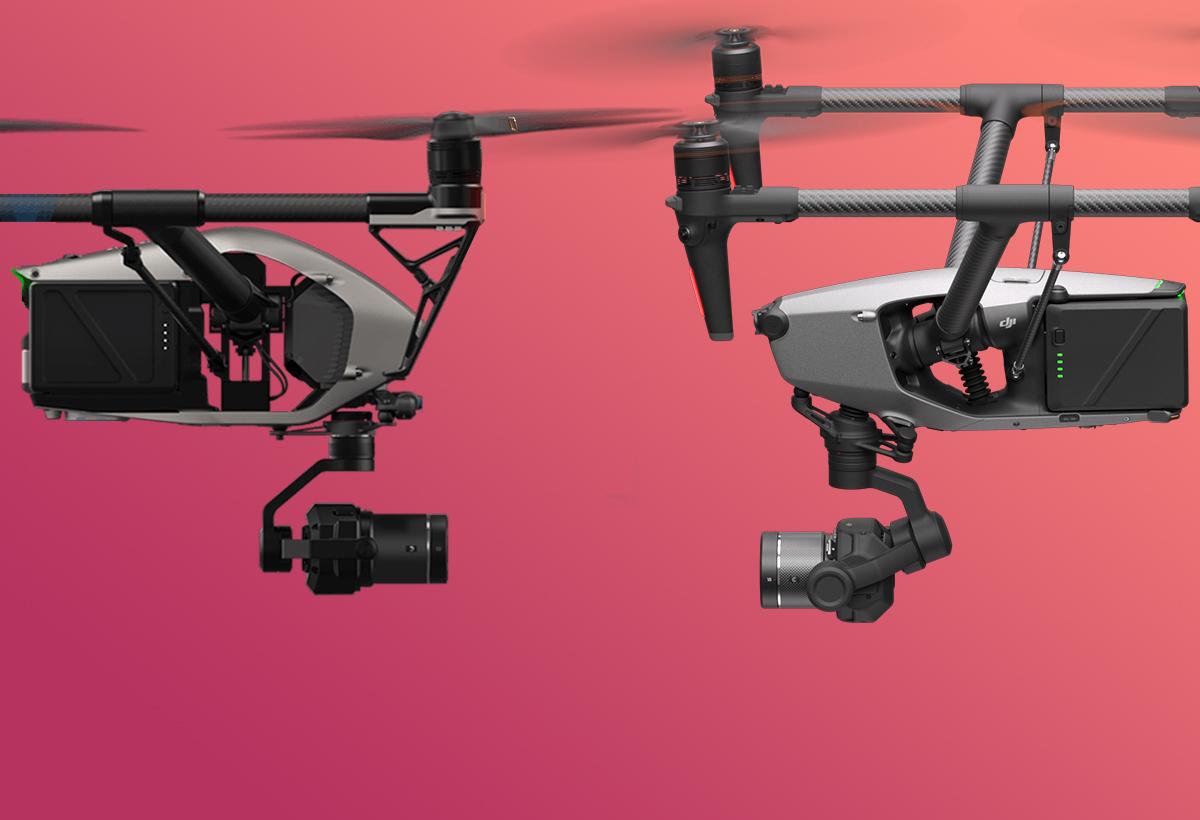 DJI : les caractéristiques de l’Inspire 3 vs l’Inspire 2