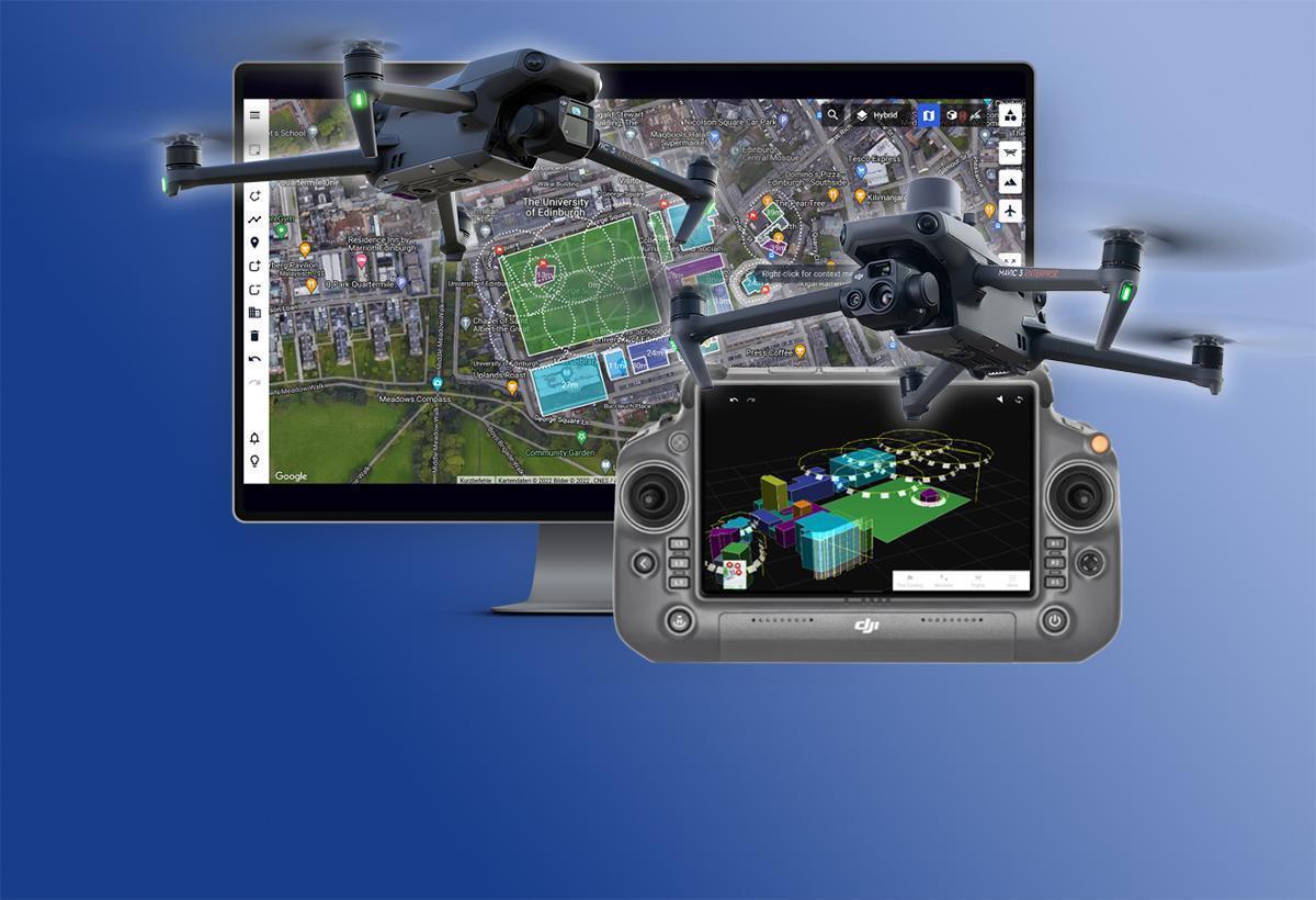 Drone Harmony est compatible avec les Mavic 3 version Enterprise et le Matrice 30
