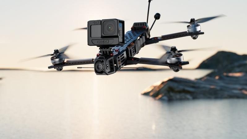 GePRC : le Crocodile75 V3, un racer longrange de 7,5 pouces en numérique ou en analogique