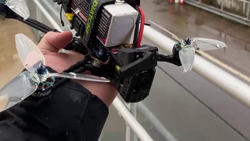 Le drone FPV de NilssonFPV et l’essuie-glace