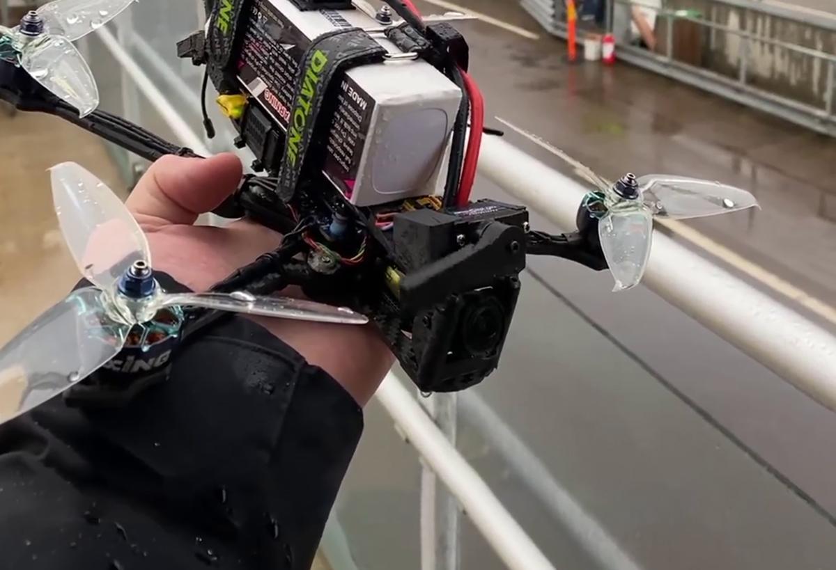 Le drone FPV de NilssonFPV et l’essuie-glace