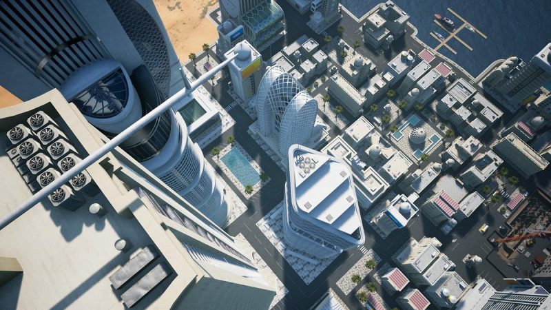 Une nouvelle map pour le simulateur de FPV Uncrashed