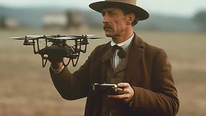 Les Vintage Drones par thefreeagent