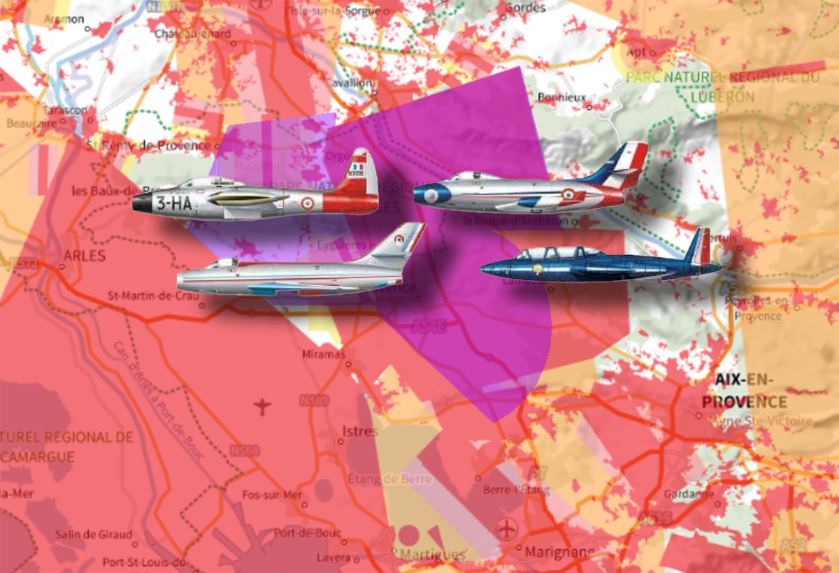 Provence : les interdictions de vol en drones pour le Meeting de l’Air 2023 et les 70 ans de la PAF