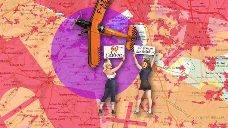 Le temps des hélices 2023 à la Ferté-Alais : les interdictions de vol en drones du 25 au 28 juin 2023