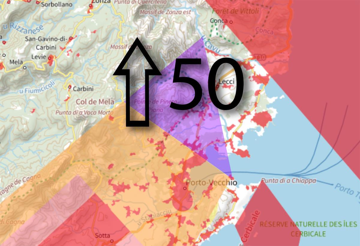 Région de Porto-Vecchio : restrictions de vols en drones en mai 2023