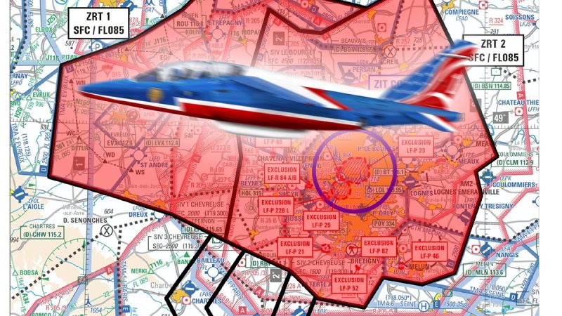 14 juillet 2023 : les interdictions de vols en drones en région parisienne