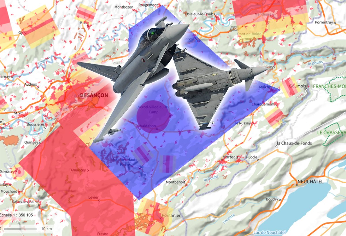 Région du Doubs : les interdictions de vol en drones en juillet 2023