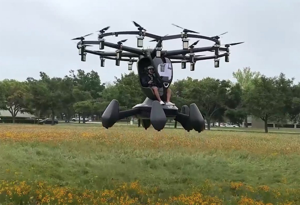 Supercar Blondie : le Hexa de Lift, un eVTOL à $495.000