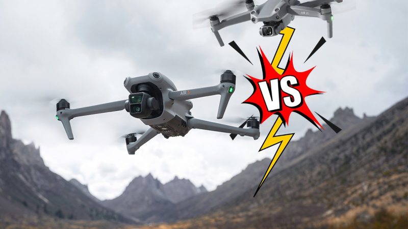 Tableau comparatif DJI Air 3 vs Air 2S vs Mavic 3 Pro vs Mini 3 Pro