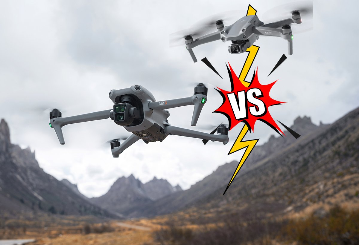 Tableau comparatif DJI Air 3 vs Air 2S vs Mavic 3 Pro vs Mini 3 Pro