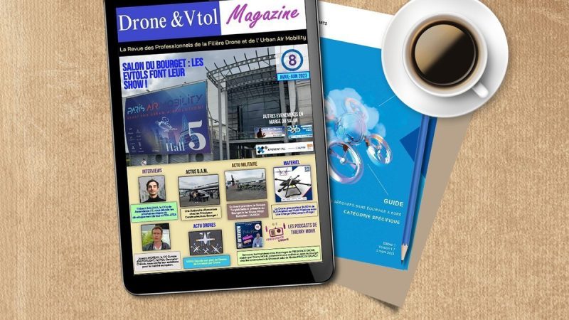 Le numéro 8 de Drone & VTOL magazine est disponible