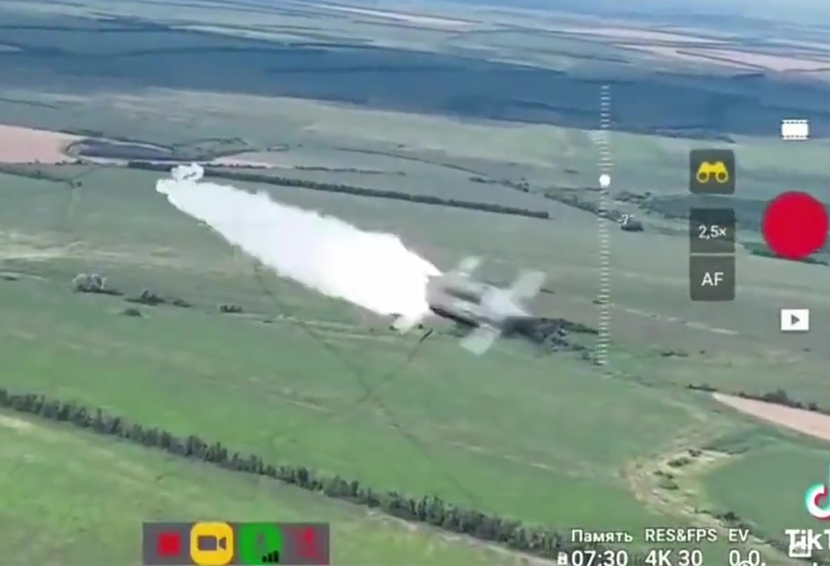 Le drone ukrainien et le loupé du missile russe