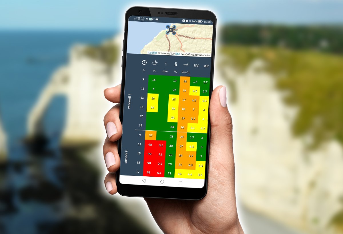 PreVisi0ns Dr0ne : une webapp météo simple et efficace avec des prévisions à plusieurs jours