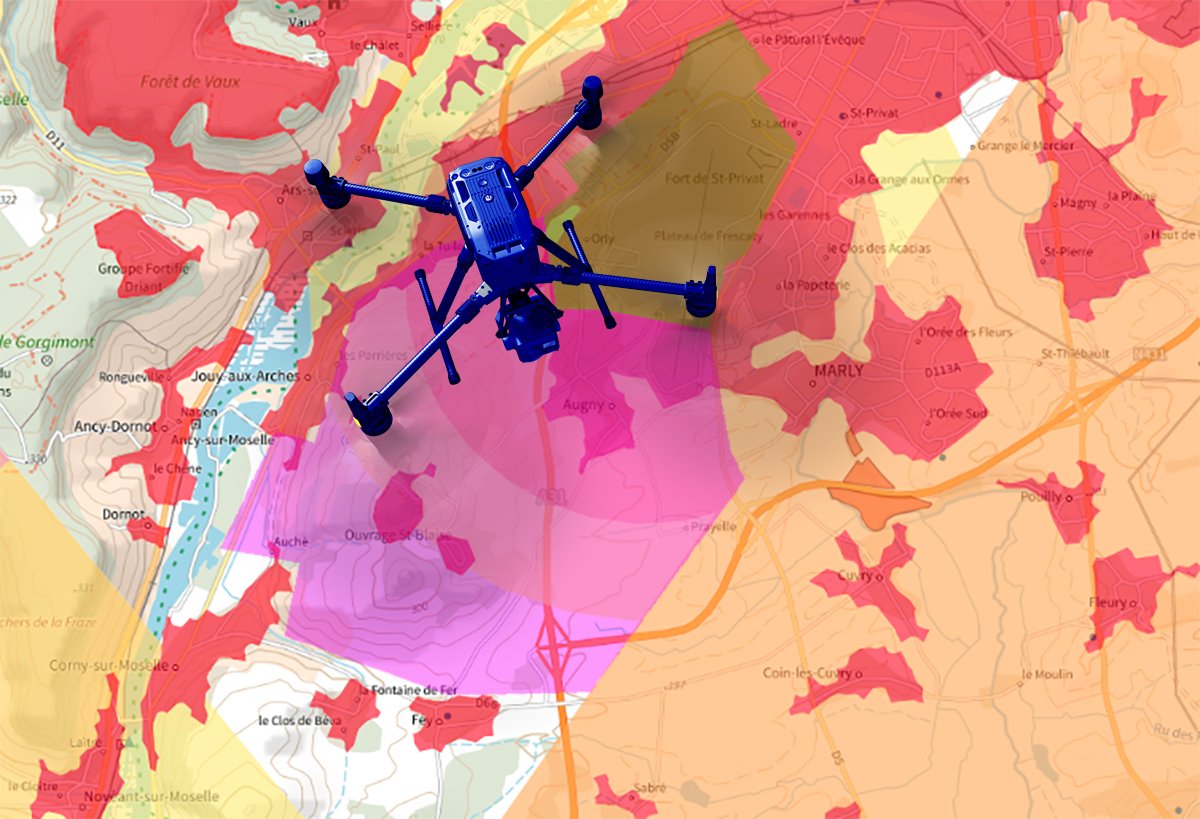 Metz : des interdictions de vol en drones jusque fin 2024