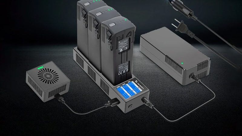 YX propose un chargeur multibatterie pour DJI Mavic 3 / Mavic 3 Pro