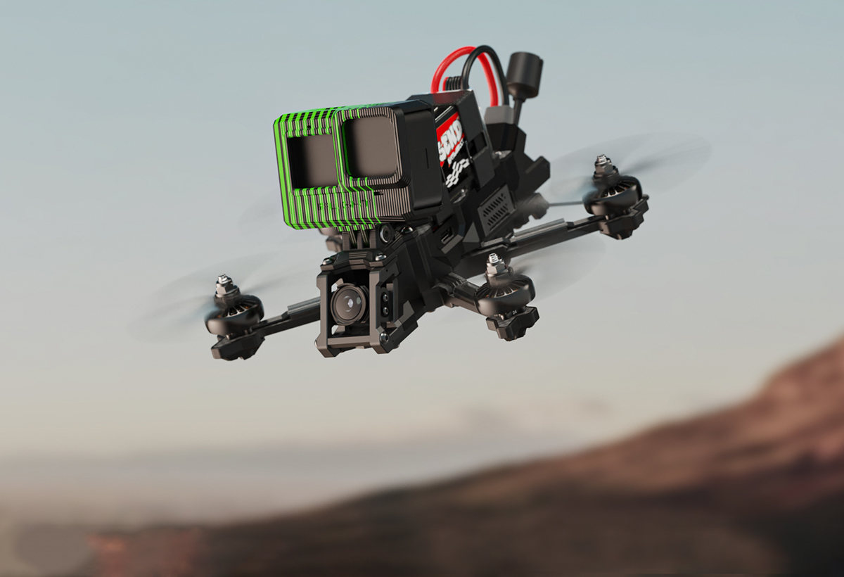 iFlight propose le Nazgul Evoque F4 HD, un racer 4 pouces en 6S