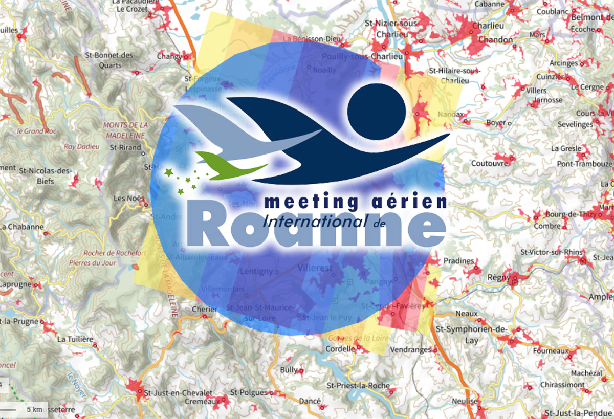 Meeting aérien du cinquantenaire à Roanne : les interdictions de vol en drones