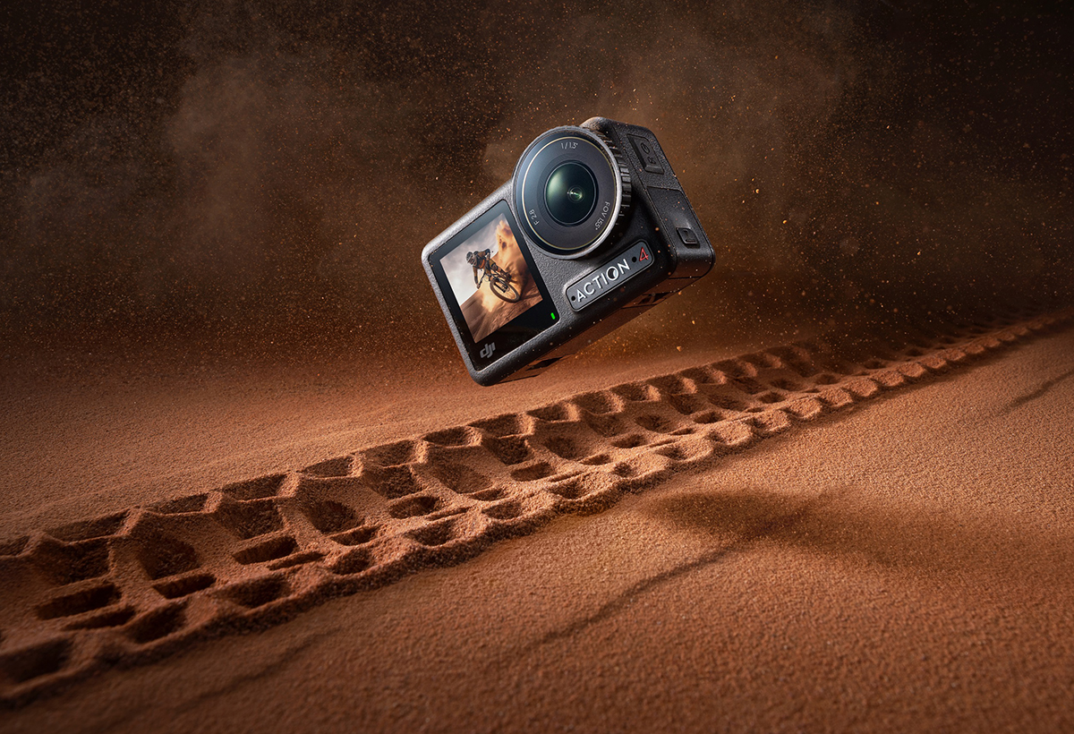 DJI présente la Osmo Action 4, la nouvelle version de sa caméra sportive