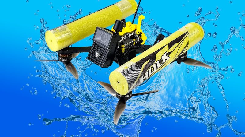 DarwinFPV présente le Hulk II, un FPV racer waterproof en analogique ou DJI O3