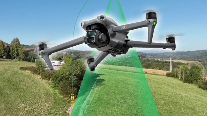 DJI : mise à jour du Air 3 avec la prise en charge des Googles, du RC Motion 2 et des fonctions de Réalité Augmentée