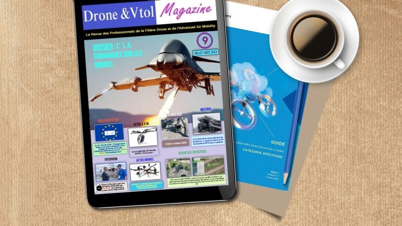 Le numéro 9 de Drone & VTOL magazine est disponible