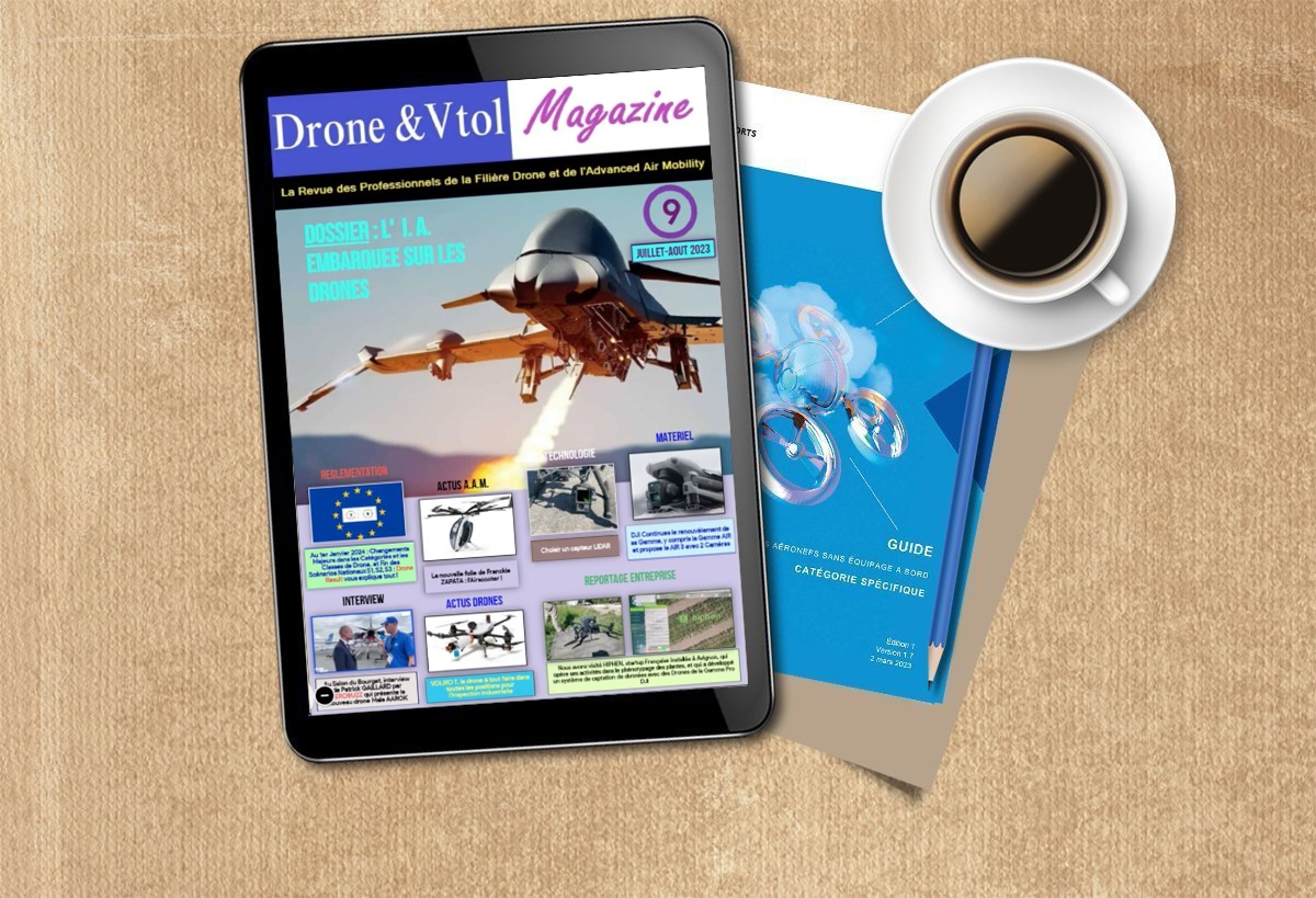 Le numéro 9 de Drone & VTOL magazine est disponible